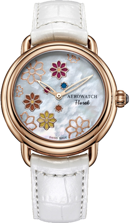 AEROWATCH 1942 FLORAL 44960 RO16