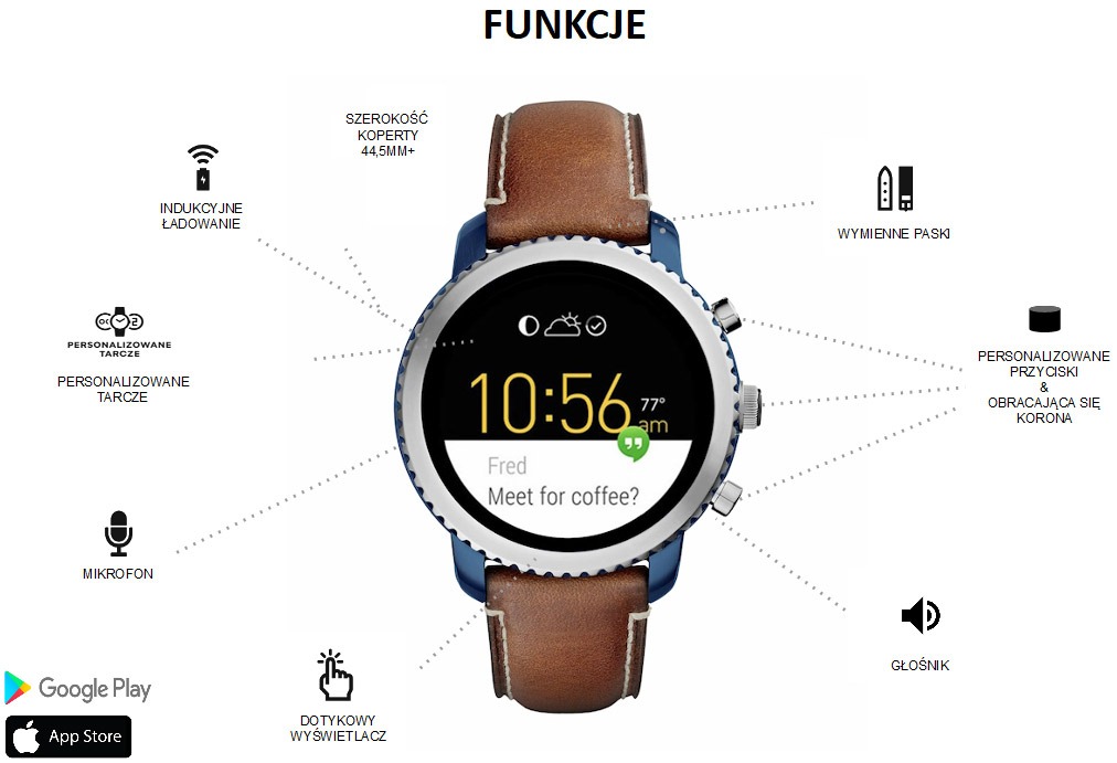 Funkcje Smartwatch