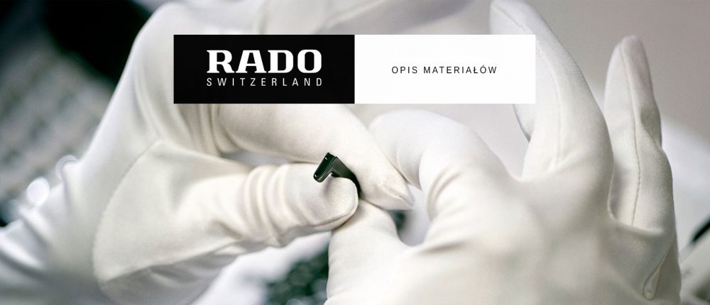 Rado materiały