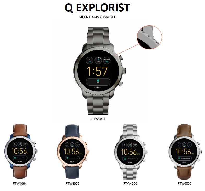 Samartwatch Fossil Q Explorist